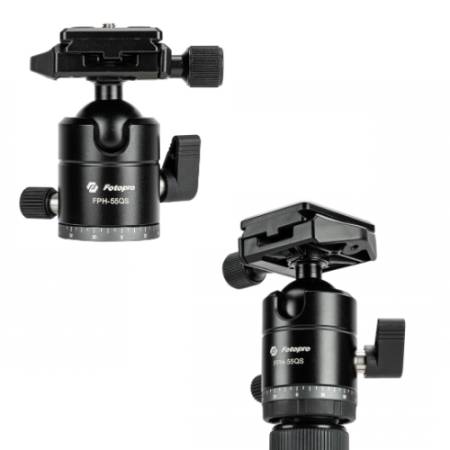 Fotopro A5i - statyw fotograficzny Alu + głowica kulowa FPH-55QS